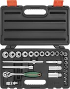 Набор головок торцевых 3/8"DR Super Tech, 26 предметов Jonnesway S68H3126S 12386