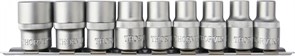 Набор головок торцевых 1/2"DR на держателе, внешний TORX®, E10-E24, 9 предметов Thorvik S13S139SM 12397