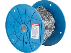 Цепь сварная длиннозвенная М2 нерж.сталь (А2), DIN 763 (бухта 50м) STARFIX 12404