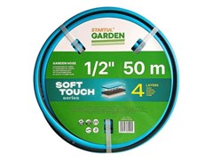 Шланг поливочный 1/2" 50м STARTUL GARDEN SOFT TOUCH (ST6040-1/2-50) (4 слоя) 12434