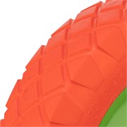 Колесо полиуретановое 4.80/4-8, длина оси 90 мм, подшипник 20 мм Сибртех 12743