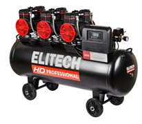 Безмасляный малошумный компрессор Elitech ACF 900-160S HD 206465 13154