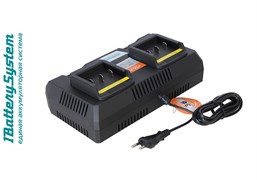 Зарядное устройство Sturm! SBC1822 1BatterySystem 18 В, 2 x 4 А для двух батарей 6221