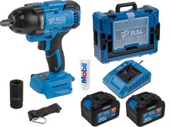 Аккум. ударный гайковерт BULL SC 1807 Xcase, XLTpro, БЕСЩЕТ., 18 В, 6317