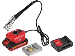Аккум. паяльник WORTEX CSI 4018 в кор. ALL1 XLT SET (18 В, 280 - 480 С, с АКБ и З/У) 6404
