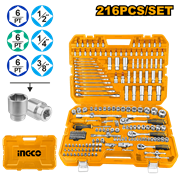 Набор инструмента для авто INGCO HKTHP22161 INDUSTRIAL 216 предметов 6476