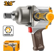 Гайковерт пневматический ударный INGCO AIW341302 INDUSTRIAL 3/4" 1600 Нм 6658
