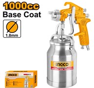 Краскопульт пневматический INGCO ASG3102 INDUSTRIAL 1000 мл 1,8 мм 6665