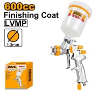 Краскопульт пневматический INGCO ASG1065 INDUSTRIAL 600 мл 1,3 мм 6666