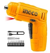 Аккумуляторная отвертка INGCO CSDLI0402 4 В 4 Нм 1/4" 6768