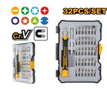 Прецизионная отвертка с набором бит INGCO HKSDB0348 INDUSTRIAL 32 шт. 6794