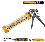 Пистолет для герметика закрытый INGCO HCG0112 INDUSTRIAL 305 мм 6800
