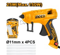 Клеевой пистолет INGCO GG258 150 Вт 11,2 мм 6803