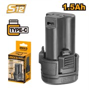 Аккумуляторная батарея Li-Ion INGCO FBLI12153 12 В 1.5 Ач 6814