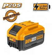 Аккумуляторная батарея Li-Ion INGCO FBLI2060 INDUSTRIAL 20 В 6 Ач 6817