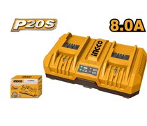 Быстрое интеллектуальное зарядное устройство INGCO FCLI2082 INDUSTRIAL 20 B 6821