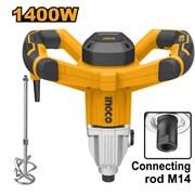 Миксер строительный INGCO MX214008 INDUSTRIAL 1400 Вт M14 6841