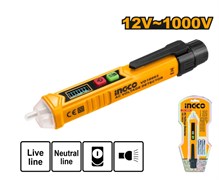 Отвертка индикаторная бесконтактная INGCO VD10003 1000 В 6848