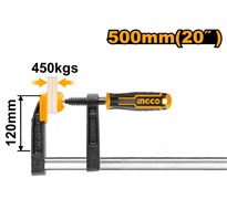 Струбцина столярная INGCO HFC021202 INDUSTRIAL 120х500 мм 6901