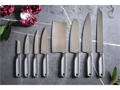 Нож-тесак 16см цельнометаллический All Steel Fiskars 7019