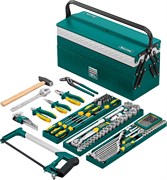 KRAFTOOL GRAND-131, 131 предм., (1/2″+1/4″), универсальный набор инструмента (27978-H131) 7091
