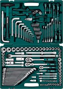 KRAFTOOL EXTREM-142, 142 предм., (1/2″+3/8″+1/4″), универсальный набор инструмента (27889-H142) 7093