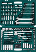 KRAFTOOL X Drive, 216 предм., (1/2″+3/8″+1/4″), универсальный набор инструмента (27888-H216) 7095