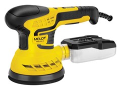 Эксцентриковая шлифмашина MOLOT MRS 1245 E (380 Вт, 125 мм, 6000 - 13000 об/мин) 7146