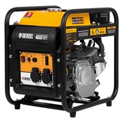 Генератор инверторный GT-3500iF, 3.5 кВт, 230 В, бак 5 л, открытый корпус, ручной старт Denzel 7158