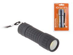 Фонарь ручной светодиодный 1LED 3xAAА ЮПИТЕР 7867