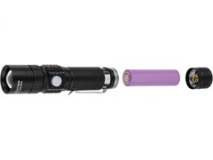 Фонарь ручной светодиодный аккум. ZOOM 8Вт ЮПИТЕР (USB A - Type-C кабель в комплекте) 7869