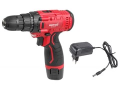 Аккум. дрель-шуруповерт WORTEX LX BD 1213-1 Li в кор. 12 В, 25 Н*м, 1х1.5 А*ч, БЗП 10 мм 7993