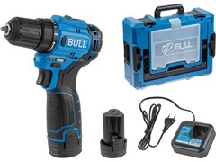 Аккум. дрель-шуруповерт BULL SR 1203 Xcase БЕСЩЕТ., 8004