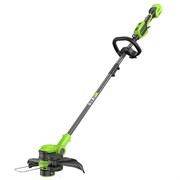 Триммер аккумуляторный Greenworks GD24LT331, 24V, 33 см, с 1хАКБ 4Ач и ЗУ 8851