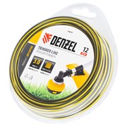 Леска для триммера двухкомпонентная квадратная, 3,0мм х 12м, блистер SkyCutter Denzel 9059