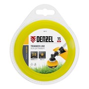 Леска для триммера, звезда 3 мм х 15 м, блистер Flex cord Denzel 9075