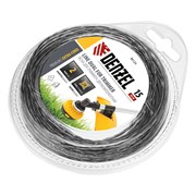 Леска для триммера, двухкомпонентная квадрат 2 мм, 15 м Extra cord Denzel 9079