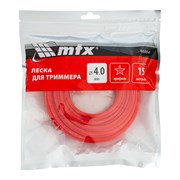 Леска для триммера звезда 4,0 мм х 15 м MTX 9101