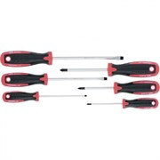 Набор отверток, сталь S2, двухкомпонентные рукоятки, 6 шт Matrix Professional 9524