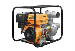Насос бензиновый для чистой воды Carver CGP 99100E (Акк. батарея в комплекте) 9609