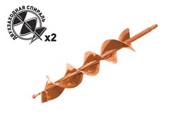 Шнек для бурения грунта однозаходный Carver GDB-100 9689