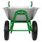 Тачка садово-строительная 2-х колесная, грузоподъемность 230 кг, объем 90 л Сибртех 10090