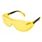 Очки защитные открытые, поликарбонатные, увеличенная желтая линза, регулируемые дужки Denzel 10194
