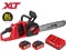 Аккум. пила цепная WORTEX CEC 3536-2 шина 40 см (16"), 3/8" LP, 1.3 мм ALL1 XLT SET БЕСЩЁТ, 18В+18В 11454