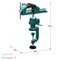 Шарнирно-поворотные тиски KRAFTOOL Precision 75 мм 32711-75 11962
