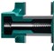 Слесарные тиски KRAFTOOL Grand 125 мм 32702-125 11964