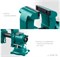 Слесарные тиски KRAFTOOL 3D-Steel 150 мм 32704-150 11970