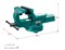Кованые стальные тиски KRAFTOOL Forge-180/230 32700-230 11978