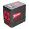 Лазерный уровень QBC RED Basic SET, 10 м, красный луч, батарейки, резьба 1/4" MTX 12231
