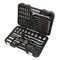 Набор инструментов, 1/4", 1/2", CrV, 120 зубьев, 82 предмета Gross 4925